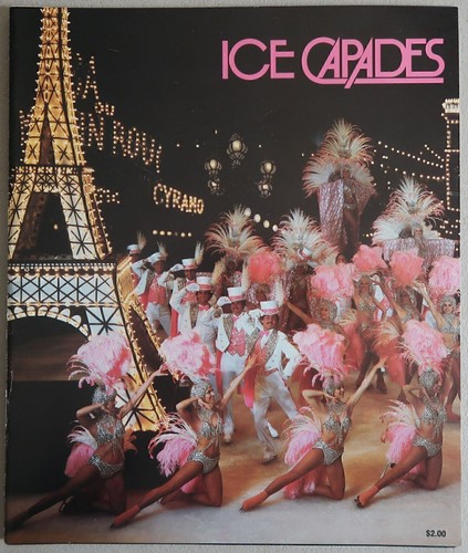 1981 ice capades souvenir - capades,