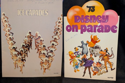 Ice capades 1972 souvenir - ice,
