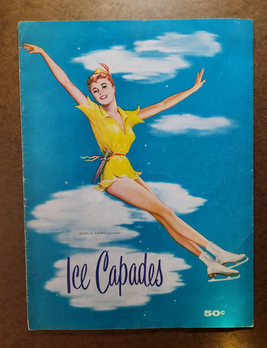 Vtg 1955 ice capades program - vtg,