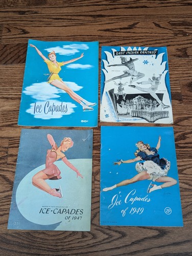 Vintage ice capades - capades, programs