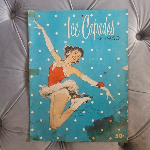 Vintage 1953 ice capades - ice,